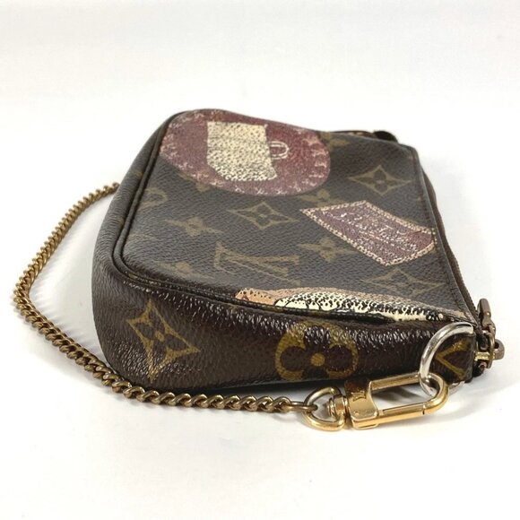 LOUIS VUITTON M95804 Monogram Label Mini Pochette Accessoires Shoulder Hand Bag - Picture 14 of 16